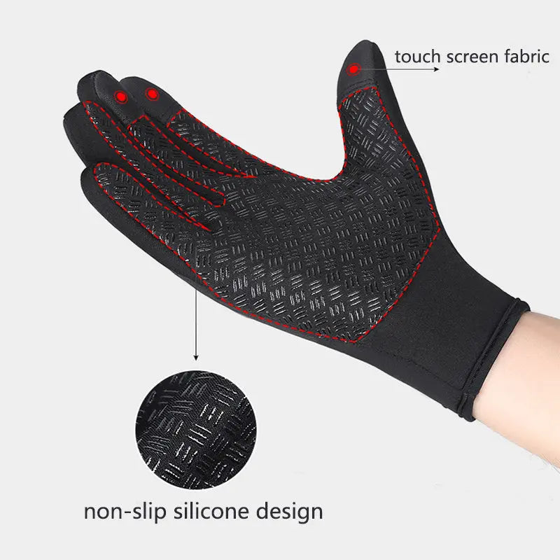 Winter Gloves Motorcycle Gloves | Touch Screen, Motorcycle, Waterproof Sports Gloves - ITX WEARS