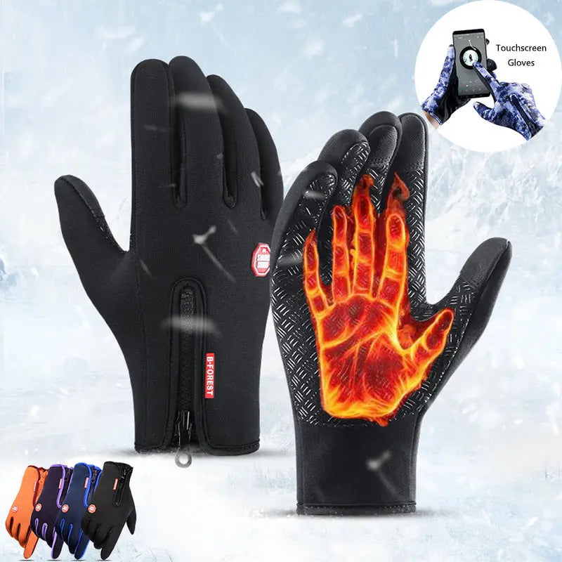 Winter Gloves Motorcycle Gloves | Touch Screen, Motorcycle, Waterproof Sports Gloves - ITX WEARS