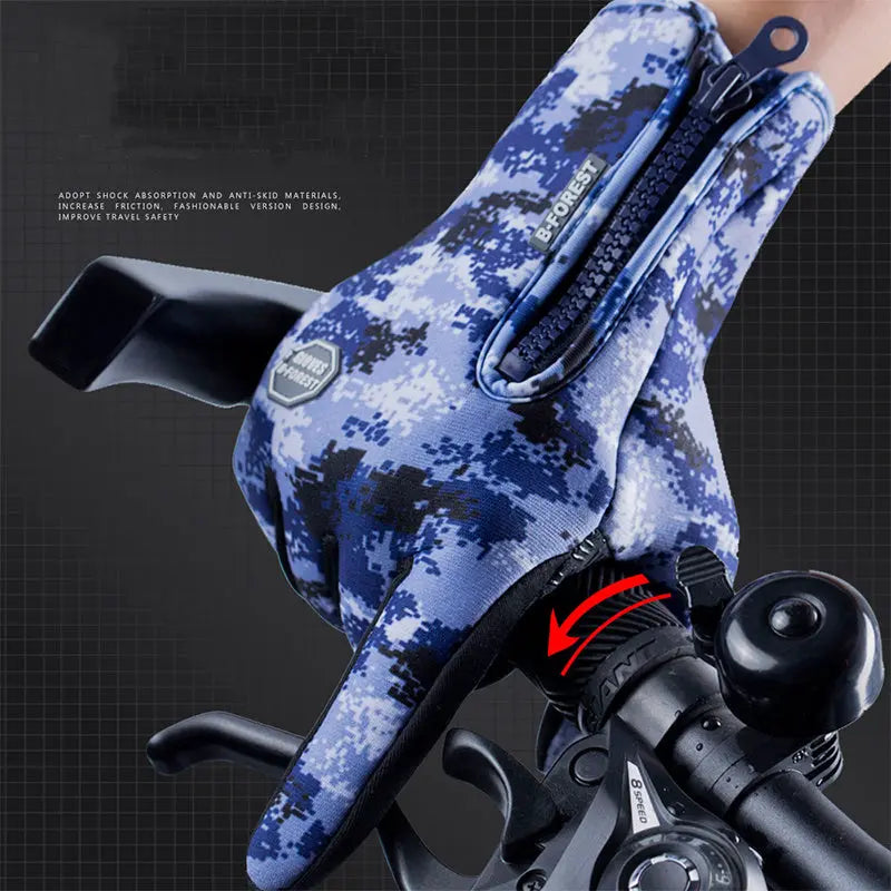 Winter Gloves Motorcycle Gloves | Touch Screen, Motorcycle, Waterproof Sports Gloves - ITX WEARS
