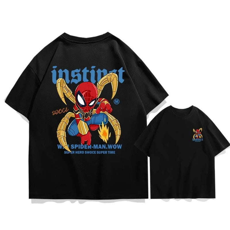 "DEMONIC" - Kaf-Hib - Monster #8 Anime Vintage / Acid Washed Oversized T-Shirt - ITX WEARS